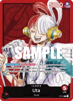 Uta P-011 Promotion card