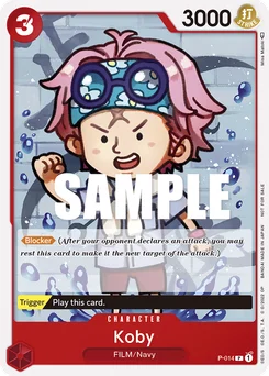 Koby P-014 Promotion card
