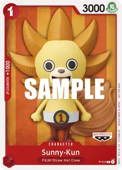 Sunny-Kun P-015 Promotion card