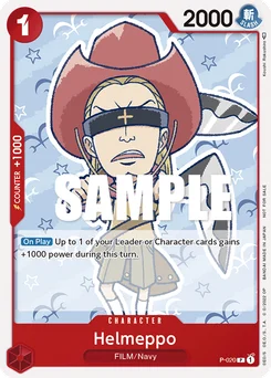 Helmeppo P-020 Promotion card
