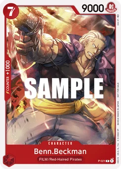 Benn.Beckman P-021 Promotion card