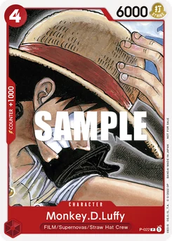 Monkey.D.Luffy P-022 Promotion card
