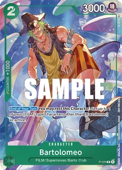 Bartolomeo P-029 Promotion card
