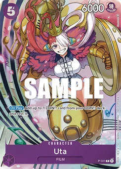 Uta P-031 Promotion card