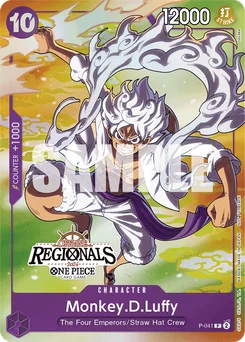 Monkey.D.Luffy P-041 P1 Promotion card