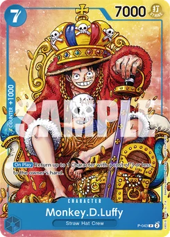 Monkey.D.Luffy P-043 Promotion card