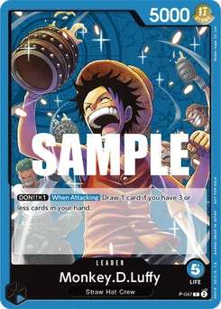 Monkey.D.Luffy P-047 Promotion card