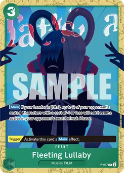 Fleeting Lullaby P-057 Promotion card