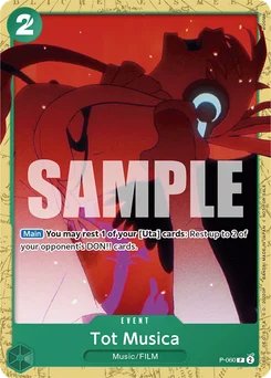 Tot Musica P-060 Promotion card