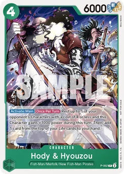 Hody & Hyouzou P-062 Promotion card