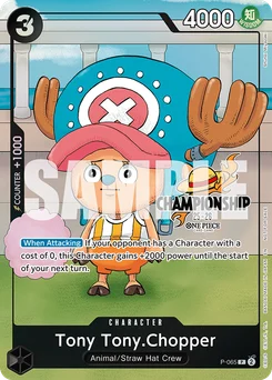 Tony Tony.Chopper P-065 P2 Promotion card