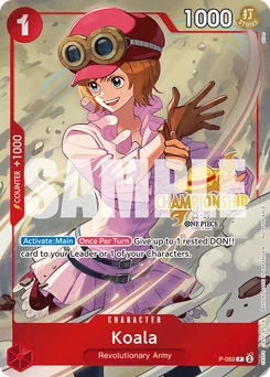 Koala P-069 P1 Promotion card