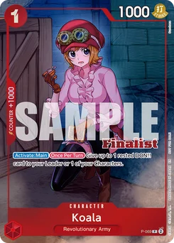 Koala P-069 P5 Promotion card