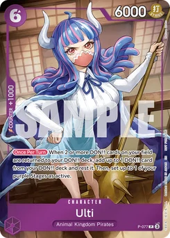 Ulti P-077 Promotion card