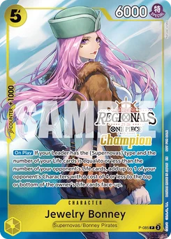 Jewelry Bonney P-085 P2 Promotion card
