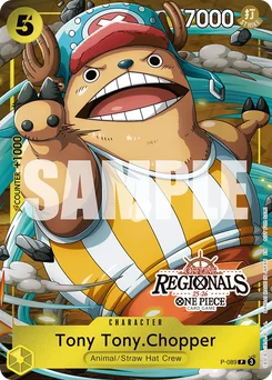 Tony Tony.Chopper P-089 Promotion card