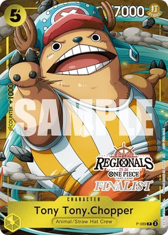 Tony Tony.Chopper P-089 P1 Promotion card