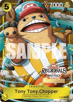 Tony Tony.Chopper P-089 P2 Promotion card