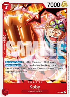Koby P-092 P1 Promotion card