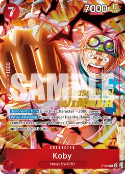 Koby P-092 P2 Promotion card