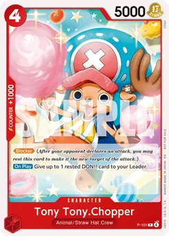 Tony Tony.Chopper P-101 Promotion card