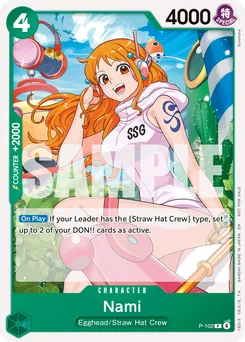 Nami P-102 Promotion card