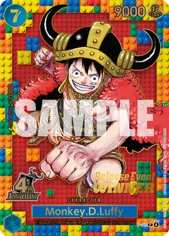 Monkey.D.Luffy P-110 P1 Promotion card