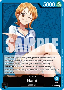 Nami P-117 Promotion card
