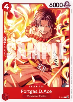 Portgas.D.Ace P-119 Promotion card