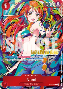 Nami ST01-007 P5 Promotion card