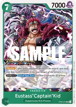 Eustass"Captain"Kid ST02-013 P1 Promotion card