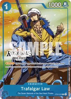 Trafalgar Law ST03-008 P3 Promotion card