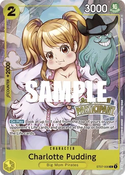 Charlotte Pudding ST07-008 P1 Promotion card