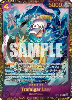 Trafalgar Law ST10-010 P1 Promotion card