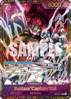 Eustass"Captain"Kid ST10-013 P1 Promotion card