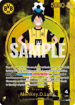Monkey.D.Luffy ST13-003 P2 Promotion card