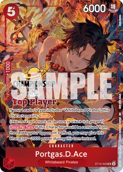 Portgas.D.Ace ST15-005 P1 Promotion card