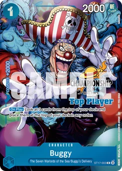 Buggy ST17-003 P1 Promotion card