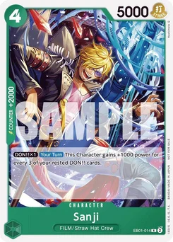 Sanji EB01-014 PR1 Promotion card