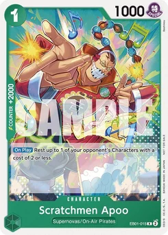 Scratchmen Apoo EB01-015 PR1 Promotion card