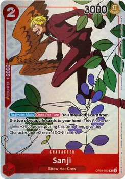 Sanji OP01-013 PR2 Promotion card