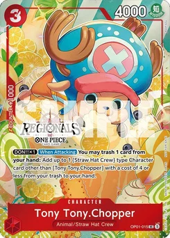 Tony Tony.Chopper OP01-015 PR3 Promotion card