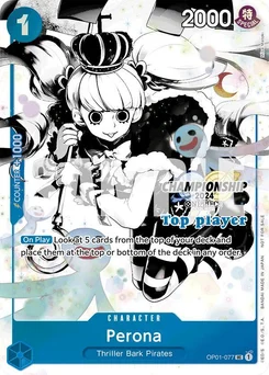 Perona OP01-077 PR1 Promotion card
