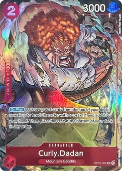 Curly.Dadan OP02-005 PR Promotion card