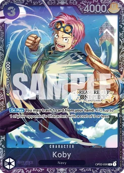 Koby OP02-098 PR2 Promotion card