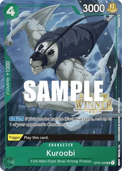 Kuroobi OP03-026 PR1 Promotion card
