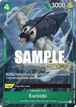Kuroobi OP03-026 PR5 Promotion card