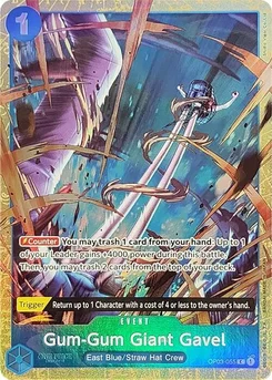 Gum-Gum Giant Gavel OP03-055 PR Promotion card