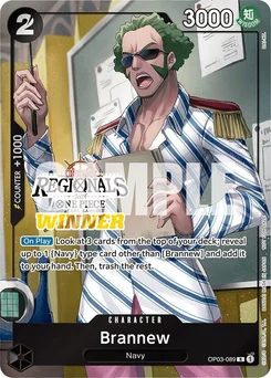 Brannew OP03-089 PR1 Promotion card