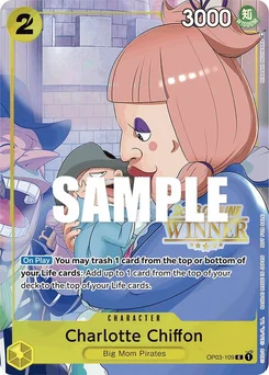 Charlotte Chiffon OP03-109 PR Promotion card